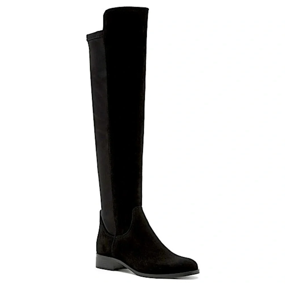 La Canadienne Waterproof Suede Over the Knee‎ Boot
